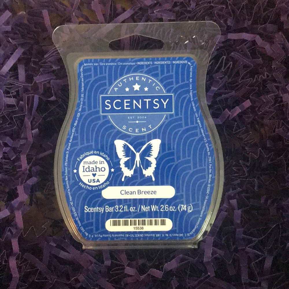 Scentsy Bar clean breeze